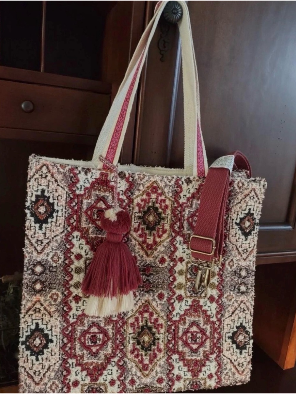 American and Beyond tote bag
